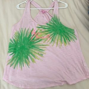 Gone Coconuts pink Lilly Pulitzer summer top